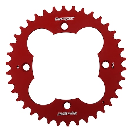 Supersprox Red Aluminum Sprocket For Honda TRX300 EX 1993-2008, TRX300 X RAL-1350-38-RED